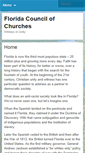 Mobile Screenshot of floridachurches.org